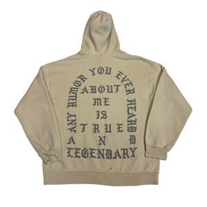 Kanye West London Life of Pablo Legendary Hoodie Men's Large Yeezy